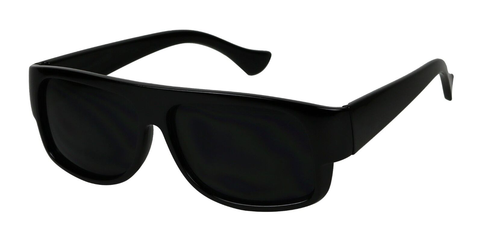 ULTRA super Extra DARK Black Sunglasses MEN WOMEN Aviator Nerd Geek Thug  WayFare